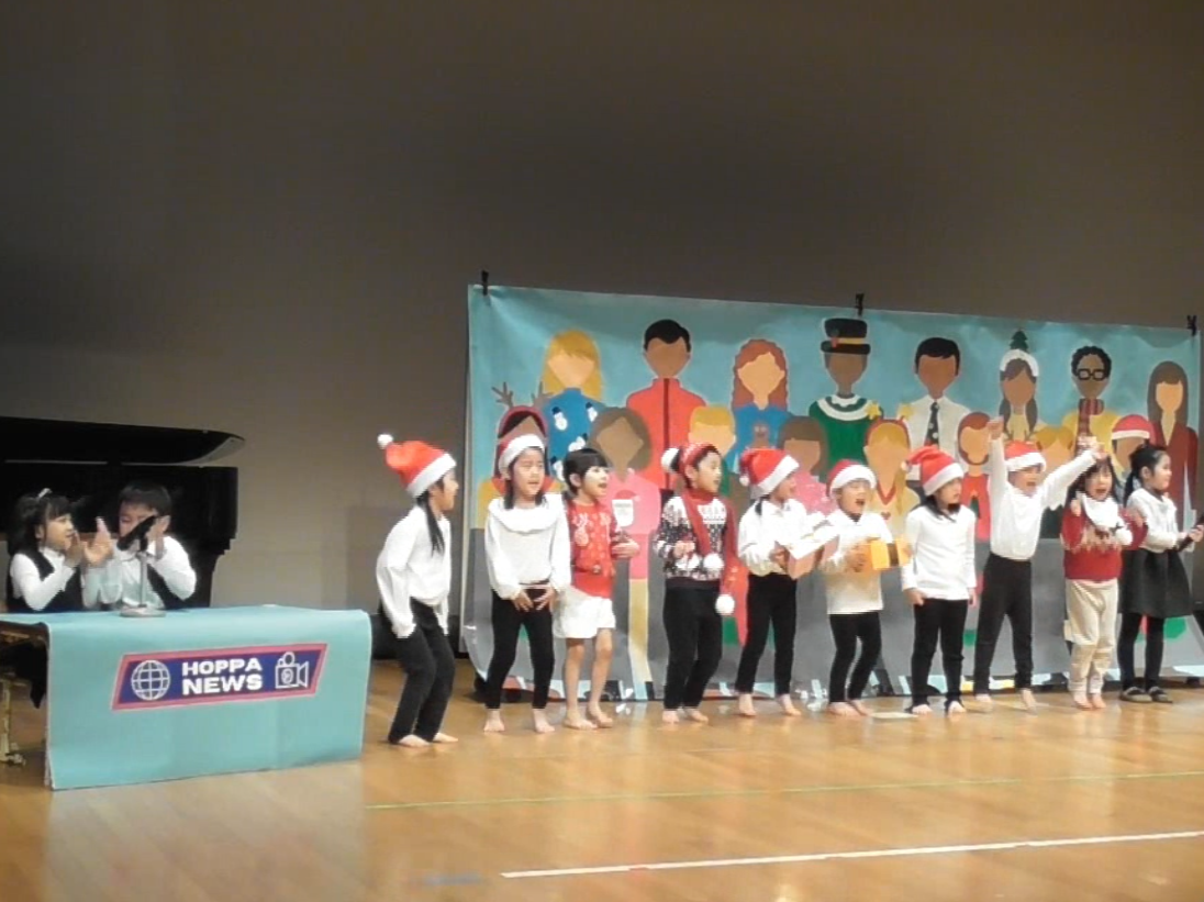 【動画あり】　５歳児さんのクリスマス会English劇【HOPPA世田谷経堂】